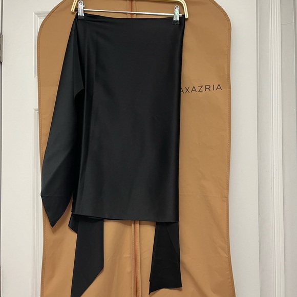 BCBGMAXAZRIA wrap around silk wrap skirt convertible - Picture 2 of 6